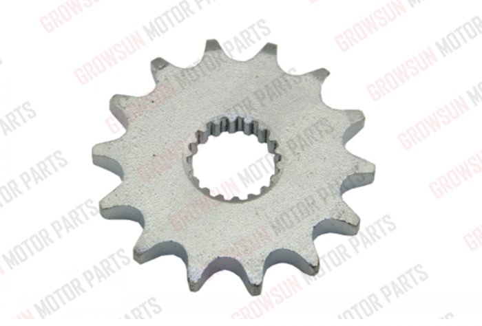 GN125 FRONT SPROCKET